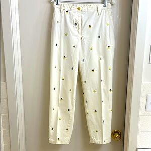 Talbots Nautical motif Girlfriend Chino pants, Size 14